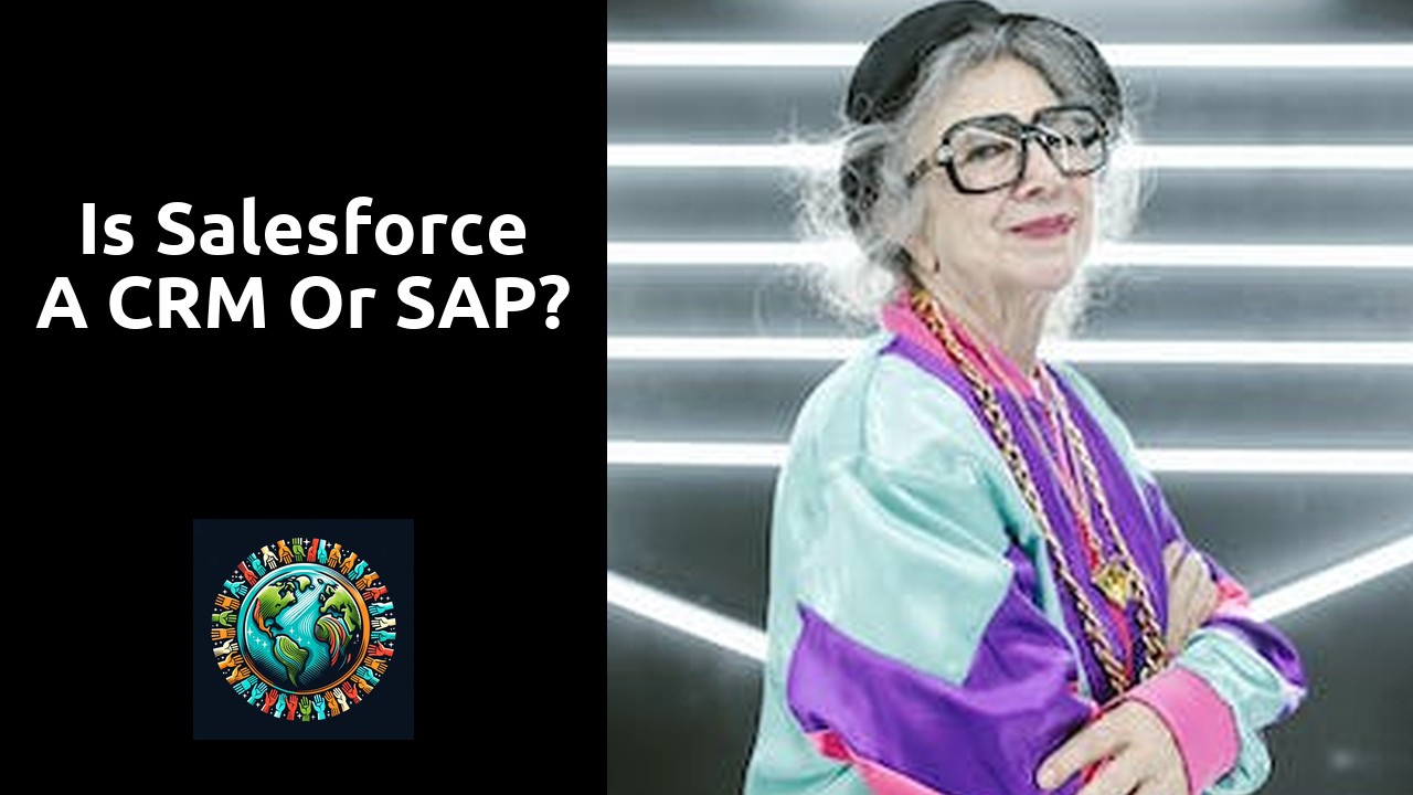 Is Salesforce a CRM or SAP?