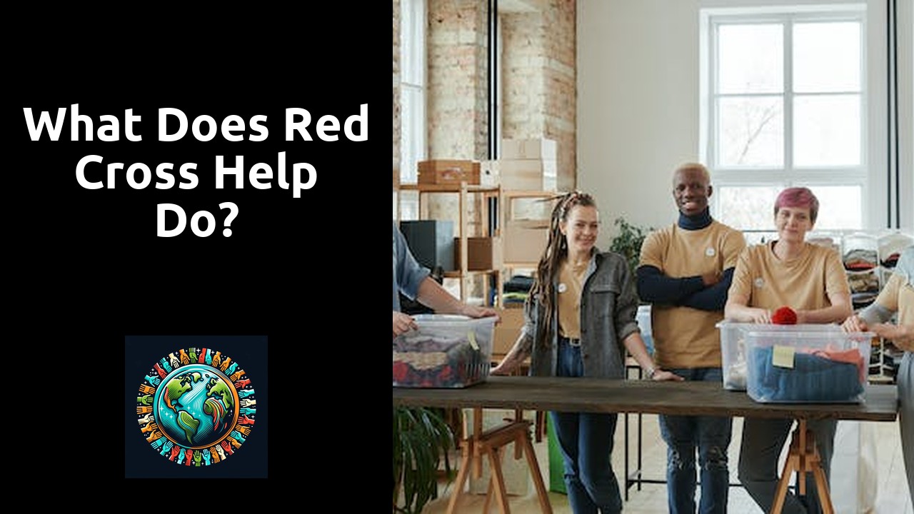 What does Red Cross help do?